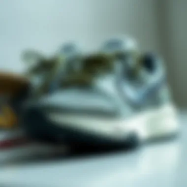 Eco-Friendly Materials Close-up of the eco-friendly materials used in the sneakers