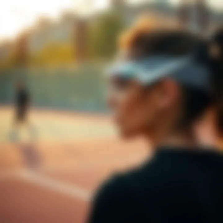 Performance features of Nike Court Vision during sports activities