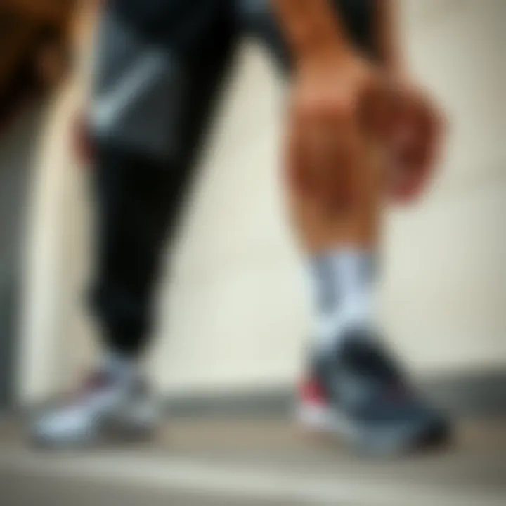 Stylish activewear pairing with new season sports shoes