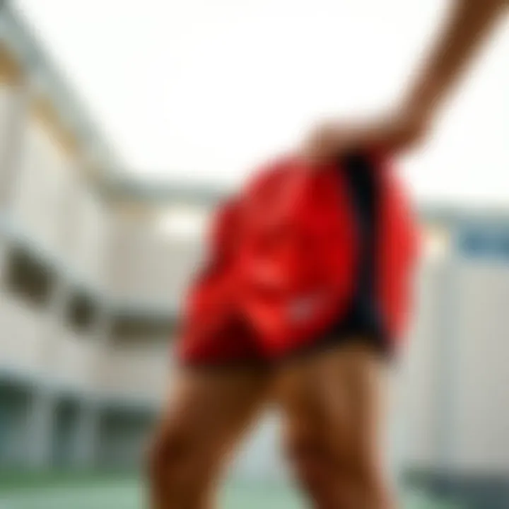 Nike Galatasaray shorts displayed in an athletic setting emphasizing functionality