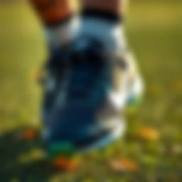 Innovation in Design: Nike Turf Shoe Technology Close-up of Nike turf shoe showcasing advanced technology