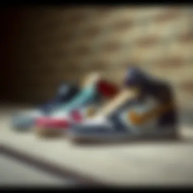 A collection of Nike Kobe shoes representing their historical evolution.
