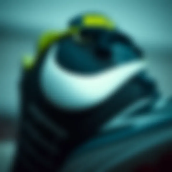 Close-up of Nike Krampon Elite highlighting technical features