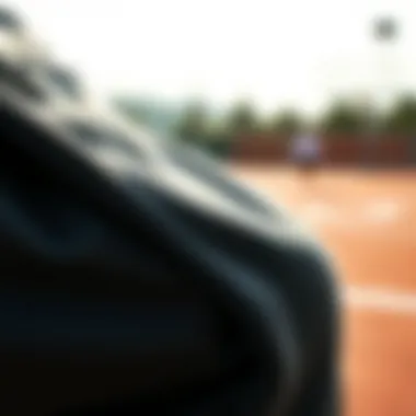 Quality Fabric for Comfort Close-up of premium fabric used in Nike Tech sweatpants