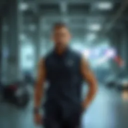 Stylish Nike vest showcasing modern design