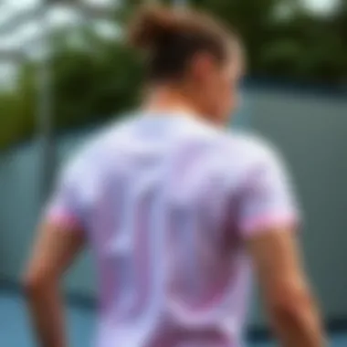 Stylish and functional sportswear suitable for shoulder workouts