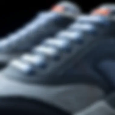 Innovative Breathable Texture Close-up of breathable materials used in Pierre Cardin sneakers
