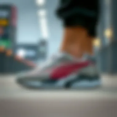 Modern Design of Puma Cali Dream Stylish Puma Cali Dream footwear showcasing modern design