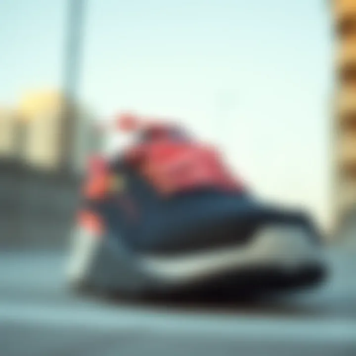 Close-up view of Puma Carina Street showcasing its design details