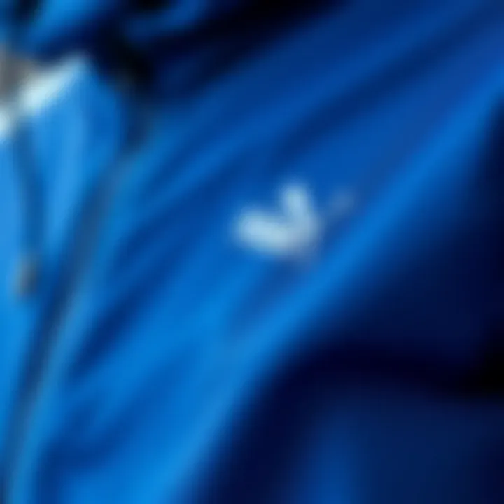 Quality Fabric of Puma Jacket Close-up of Puma jacket fabric highlighting its quality