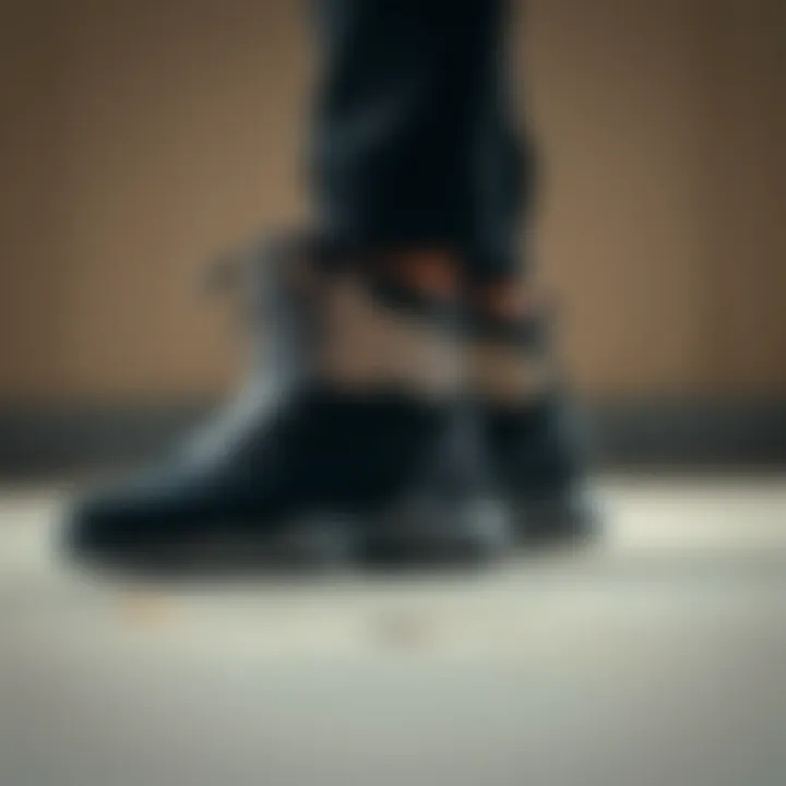 Close-up of Puma women's boots emphasizing quality materials and craftsmanship