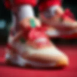 A close-up of the Puma Roma sneaker showcasing its unique design elements.