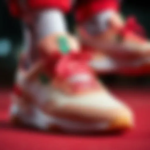 A close-up of the Puma Roma sneaker showcasing its unique design elements.