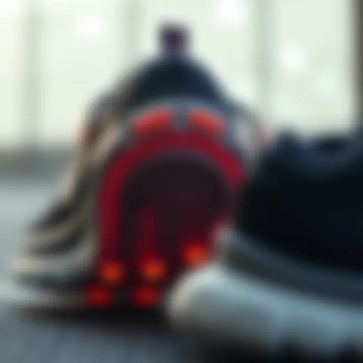 Close-up of Arch Fit technology in Skechers footwear