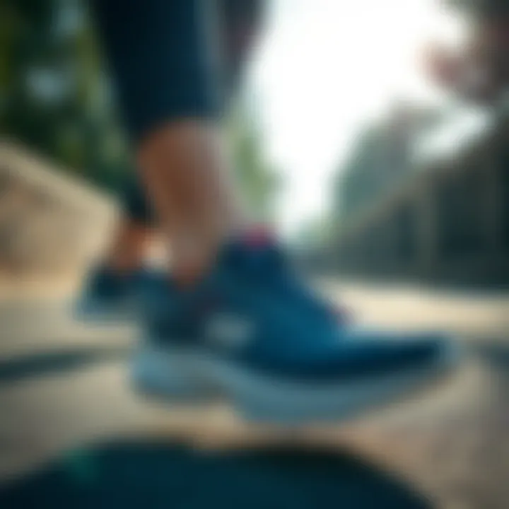 Combining Skechers Go Walk 6 with athletic wear for versatile performance