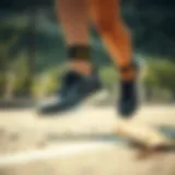 Dynamic running in Skechers footwear