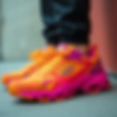 Vibrant Skechers Sporty Shoes Skechers sporty shoes in vibrant colors