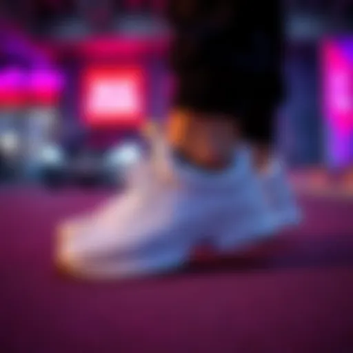 Elegant design of Skye Clean sneakers showcased in a stylish setting