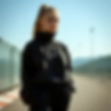 Stylish Combinations: Personal Expression Through Sportswear Stylish sportswear combination reflecting personal expression