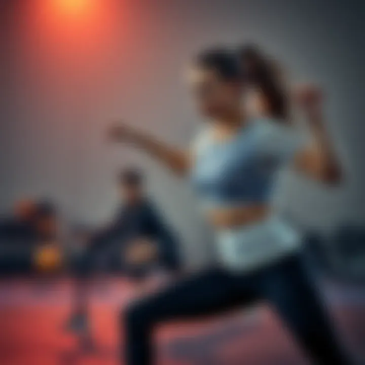 The Impact of Athletic Wear on Workout Performance Dynamic workout session showcasing athletic wear