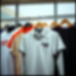 Casual sporty shirt collection showcasing various styles