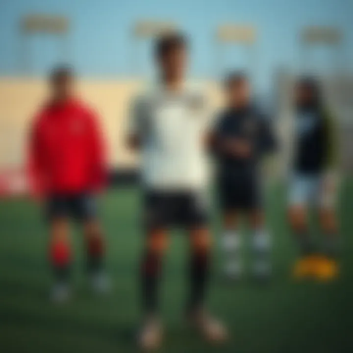 Stylish combinations of turf soccer outfits