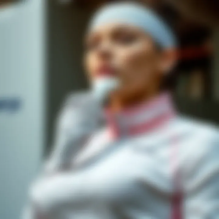 Applying Superga Cream on Athletic Gear Superga cream application on athletic gear