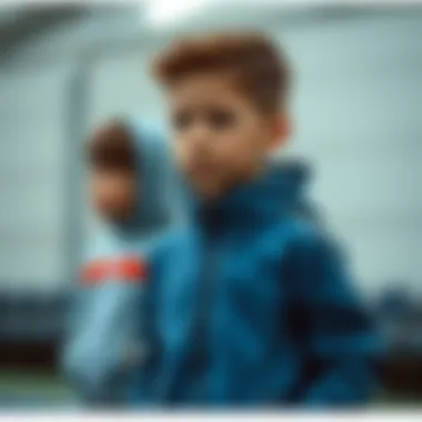 Comparison of various tracksuit materials for children