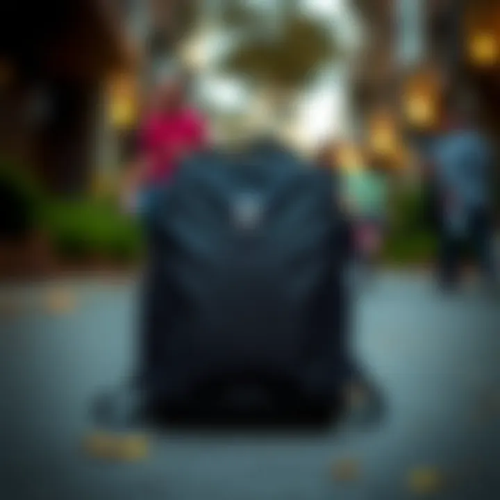 Trendy small backpack with quality materials