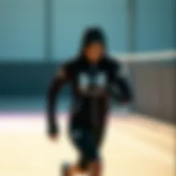 Dynamic athletic wear showcasing functionality and design