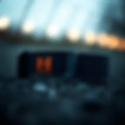 Stylish Under Armour belt showcasing its sleek design