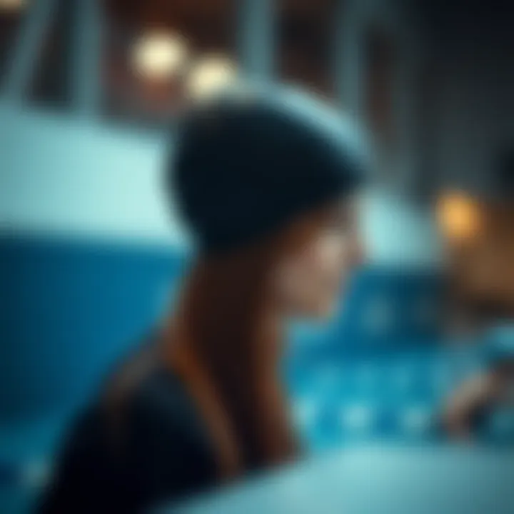 Different types of swimming caps suitable for long hair