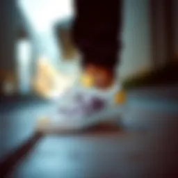 Stylish Vans skull-themed shoes showcasing unique design