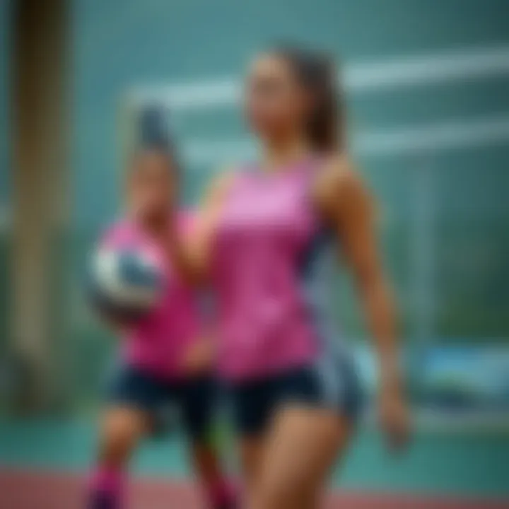 Different volleyball apparel styles