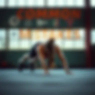 Common Plank Mistakes Illustration of common mistakes in plank